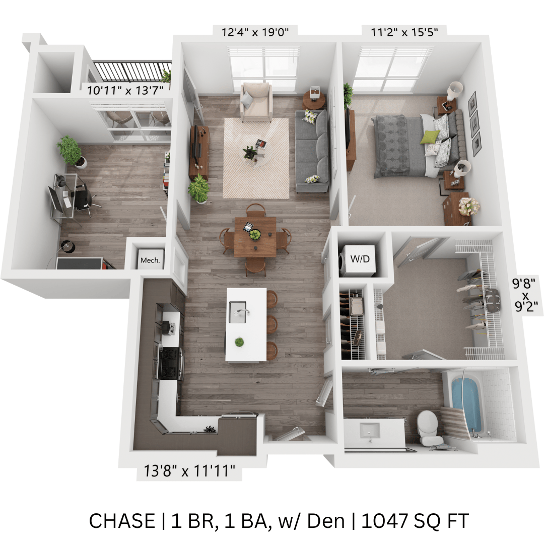 1 Bedroom - Chase